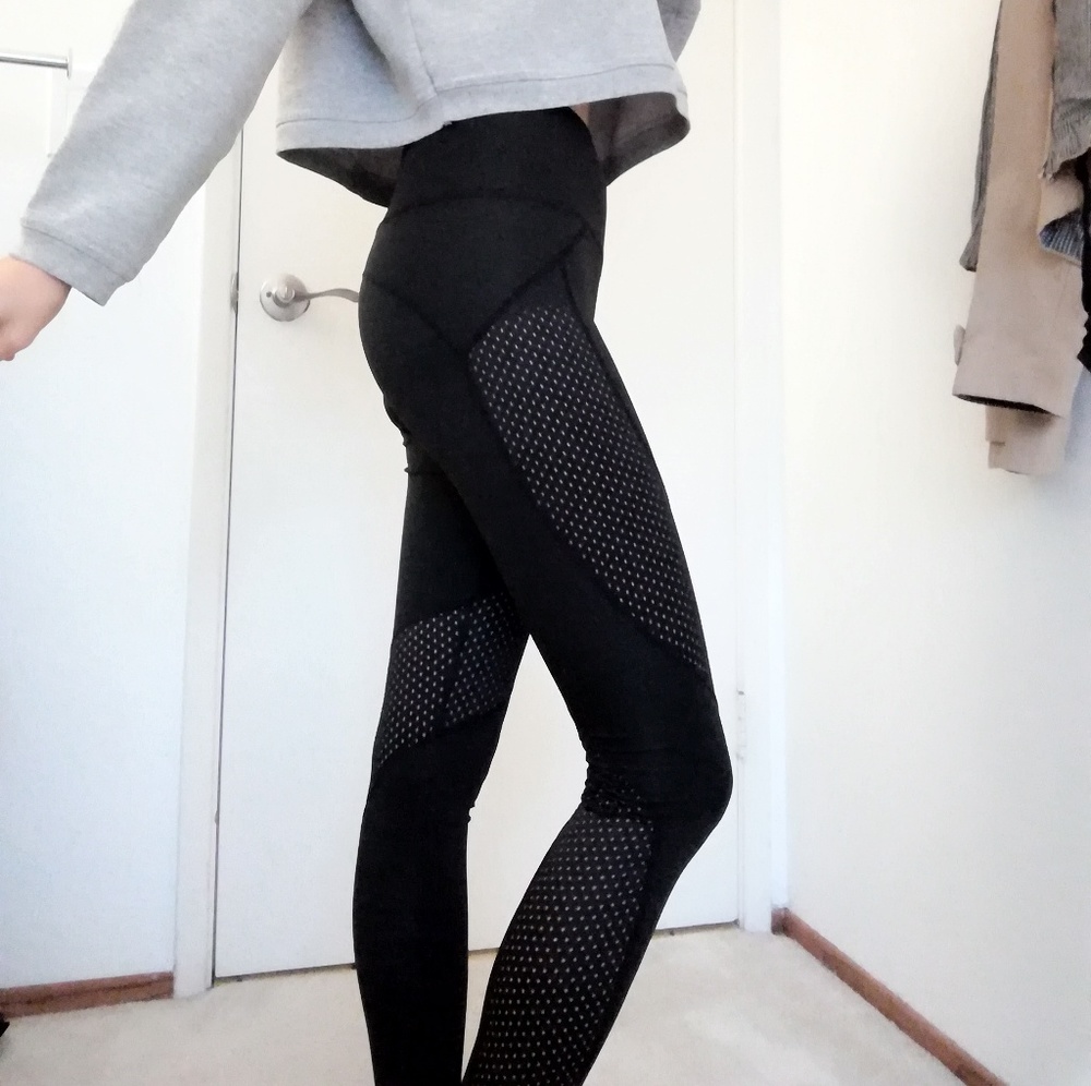 Mesh active tights